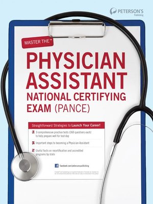 cover image of Master the Physician Assistant (PANCE)